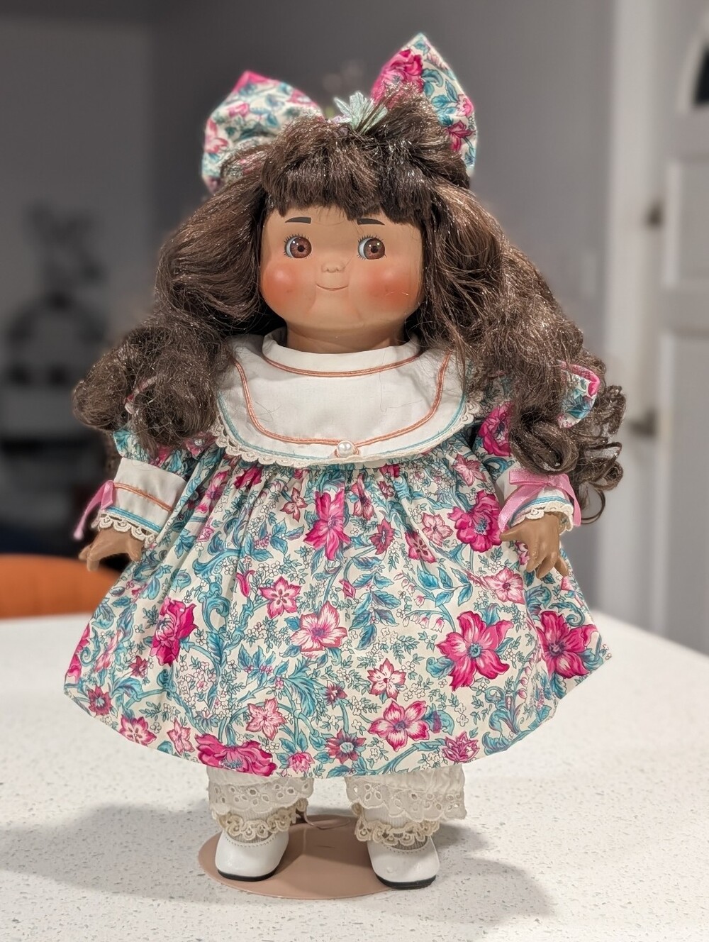 RARE 1993 Dolly Dingle Doll Bette Ball Goebel Porcelain 15" Musical #303 LIMITED